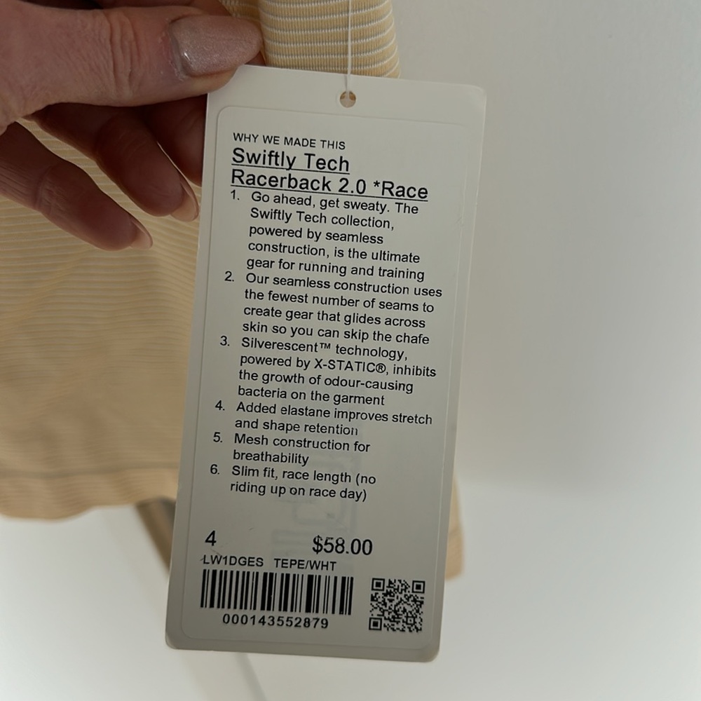Lululemon Swiftly Tech Tank - Picture 3 of 3
